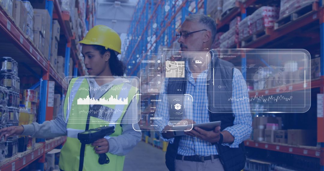 Digital Interface with Diverse Workers in Busy Warehouse Environment