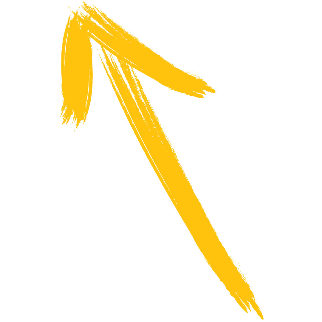 Yellow Upward Arrow Transparent Background