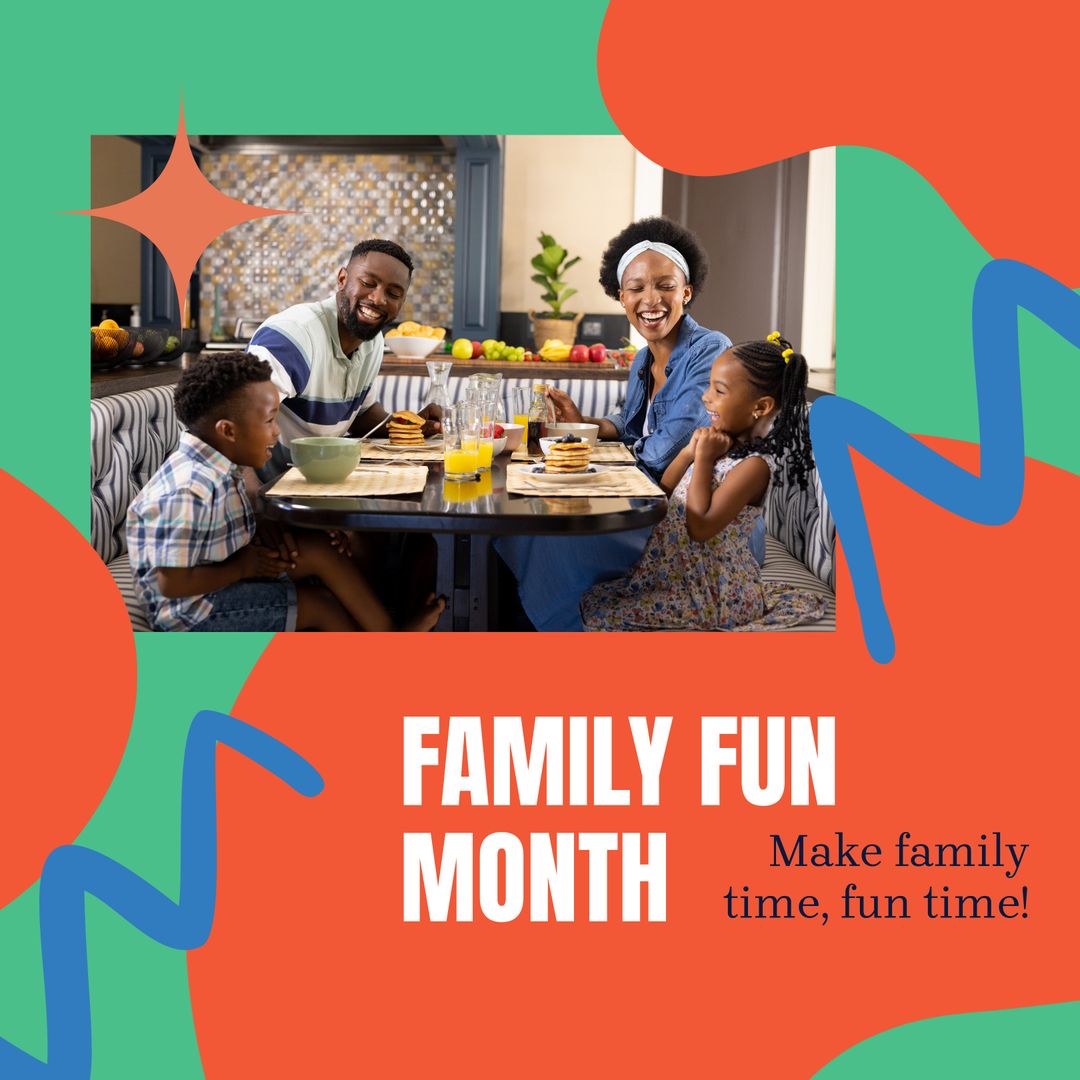 Joyful Family Breakfast Celebrating Togetherness