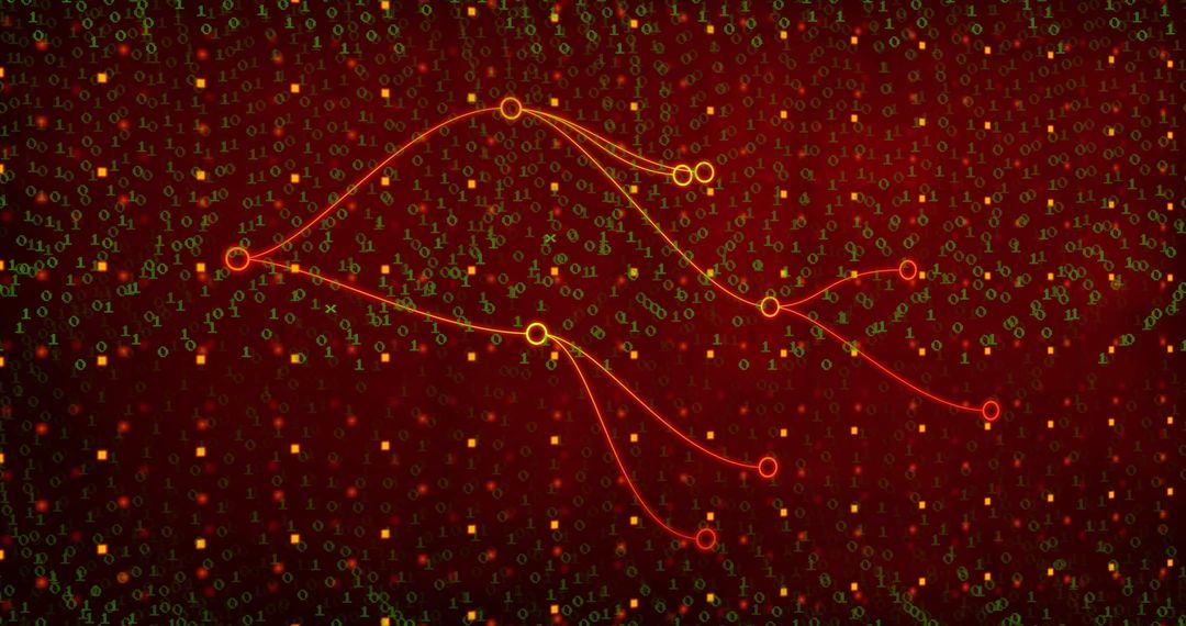 Digital Network Connections Over Binary Code