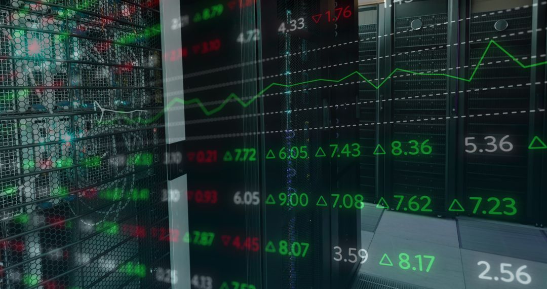 Digital Data Processing and Finance Interface Concept