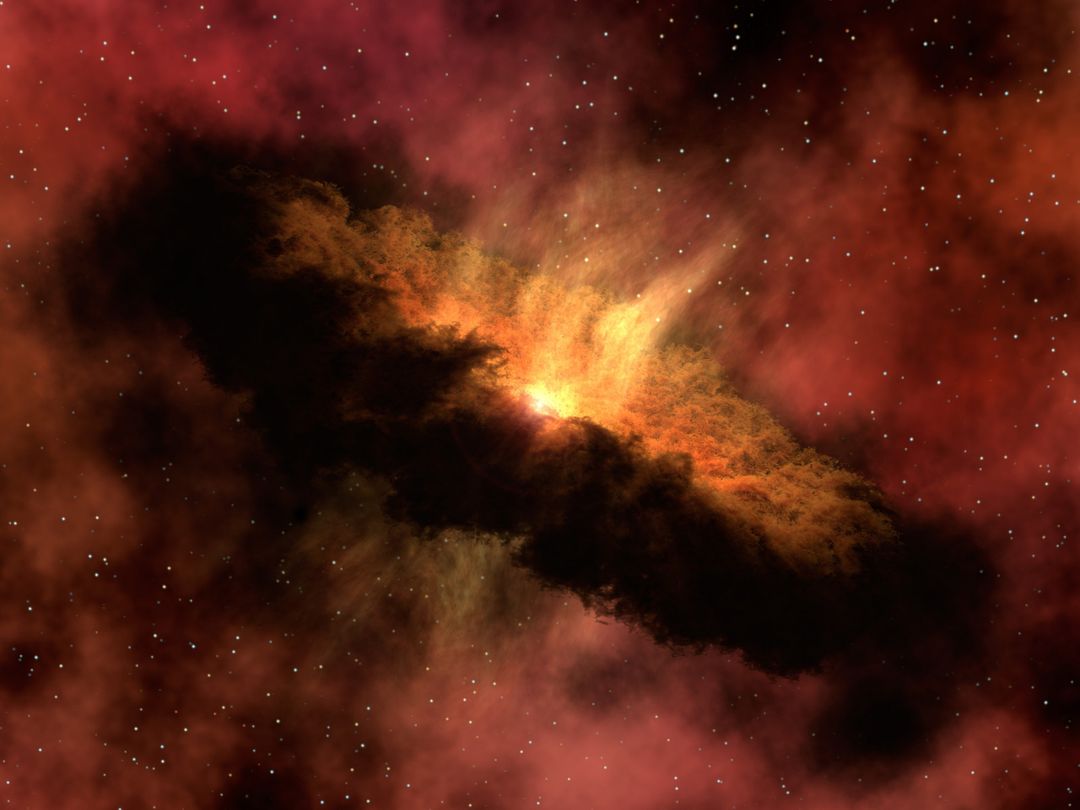Ethereal Cosmic Nebula in Outer Space - Free Images, Stock Photos and Pictures on Pikwizard.com
