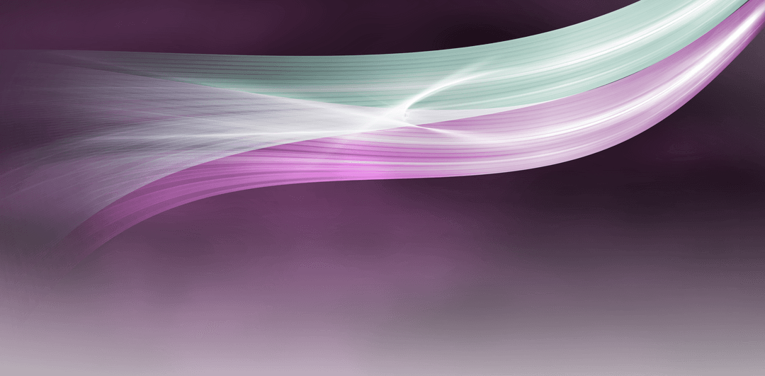 Abstract Transparent Waves on Purple Background