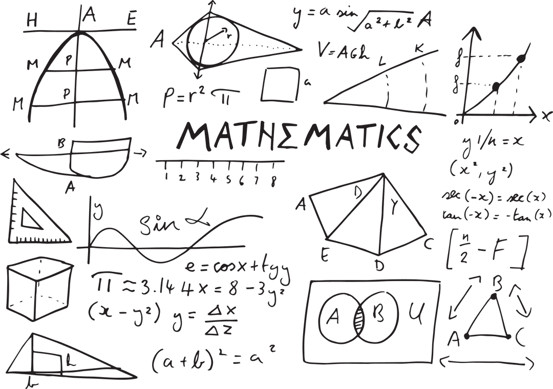 Transparent Math Formulas with Geometric Shapes for STEM Education