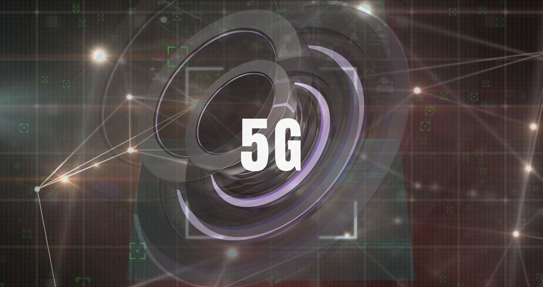 5G Digital Network and Global Connectivity Concept