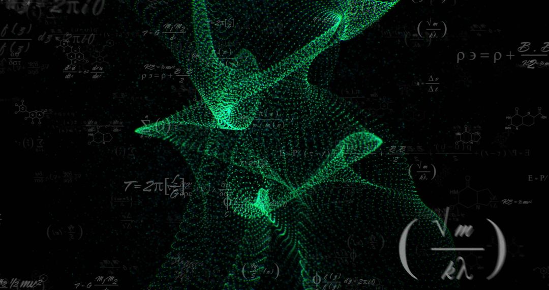 Abstract Green Data Network with Mathematical Formulas
