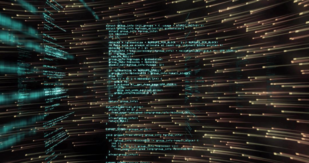 Digital Tunneling with Flowing Data Streams and Code Interface