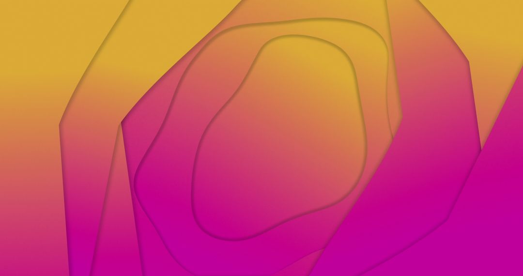 Vibrant Gradient with Abstract Circular Patterns