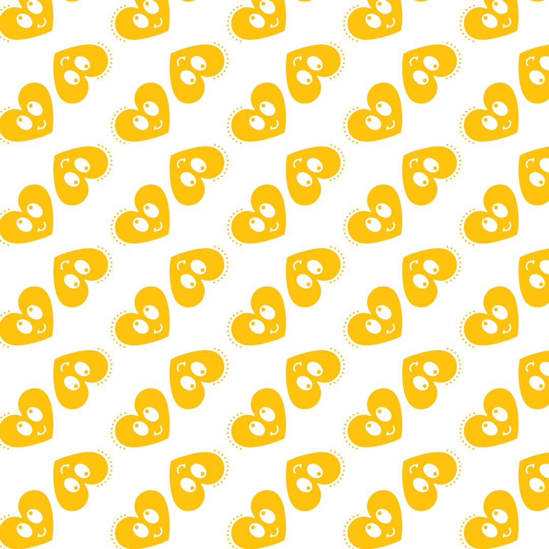 Transparent Pattern of Smiley Hearts on Repeat Design - Download Free Stock Images Pikwizard.com