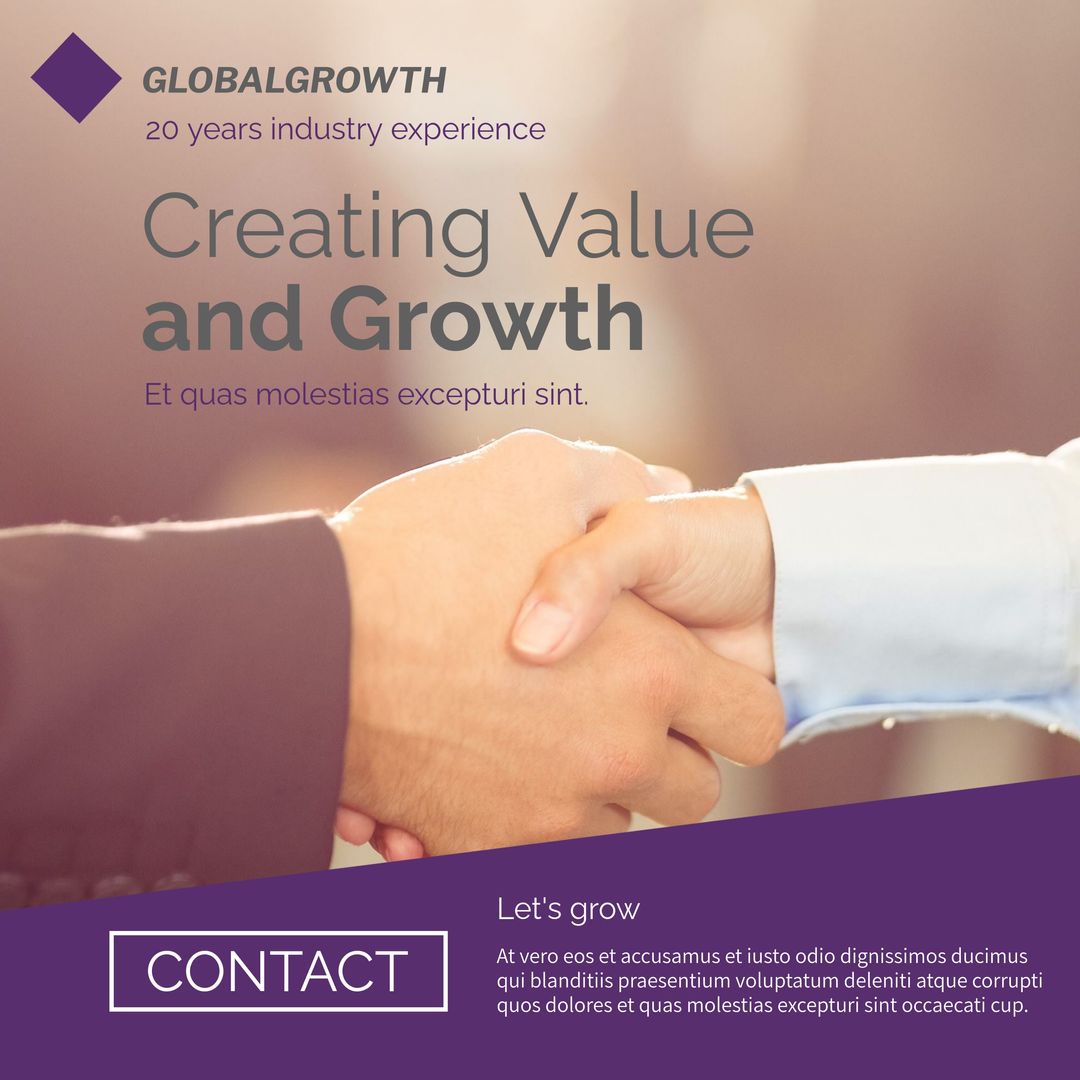 Professional Handshake Symbolizing Trust and Cooperation