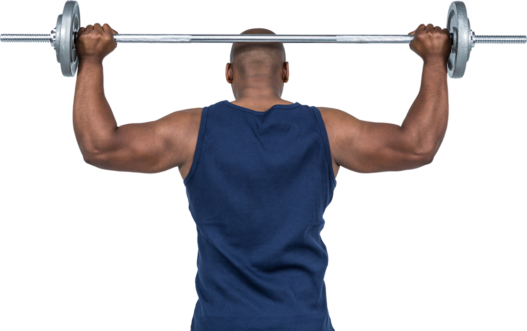 Strong Man Lifting Heavy Barbell Transparent Background - Download Free Stock Images Pikwizard.com