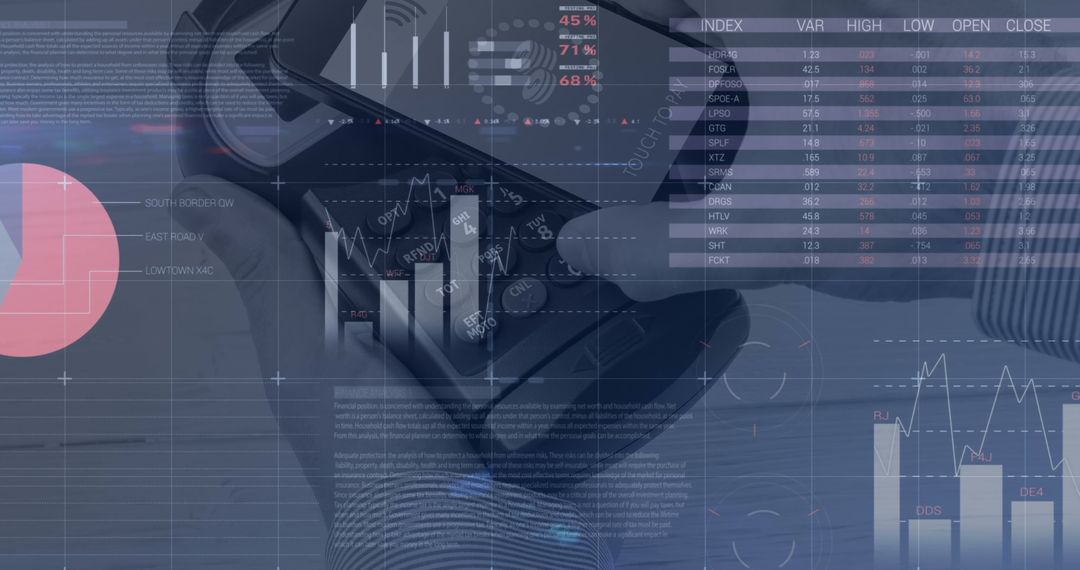 Futuristic Digital Payment Interface Merging with Mobile Technology