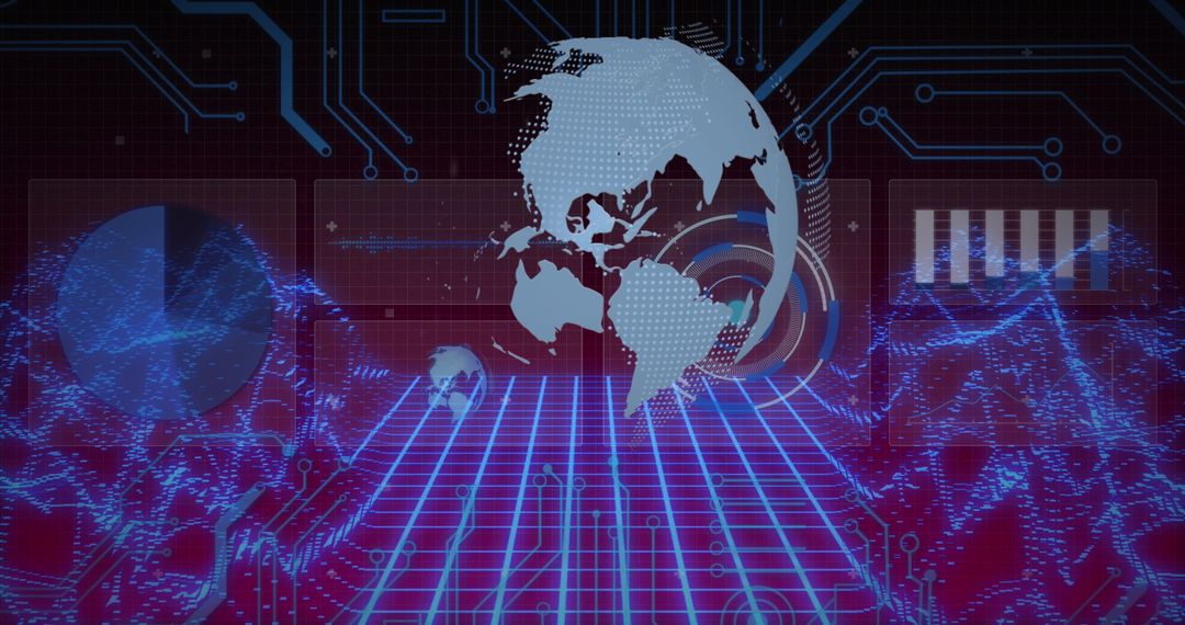 Digital World: Global Data Network and Analytical Dashboard