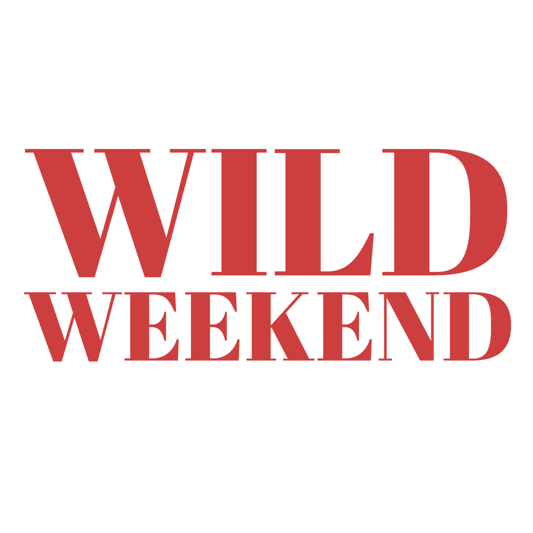 Wild Weekend Text on Transparent Background for Vibrant Projects