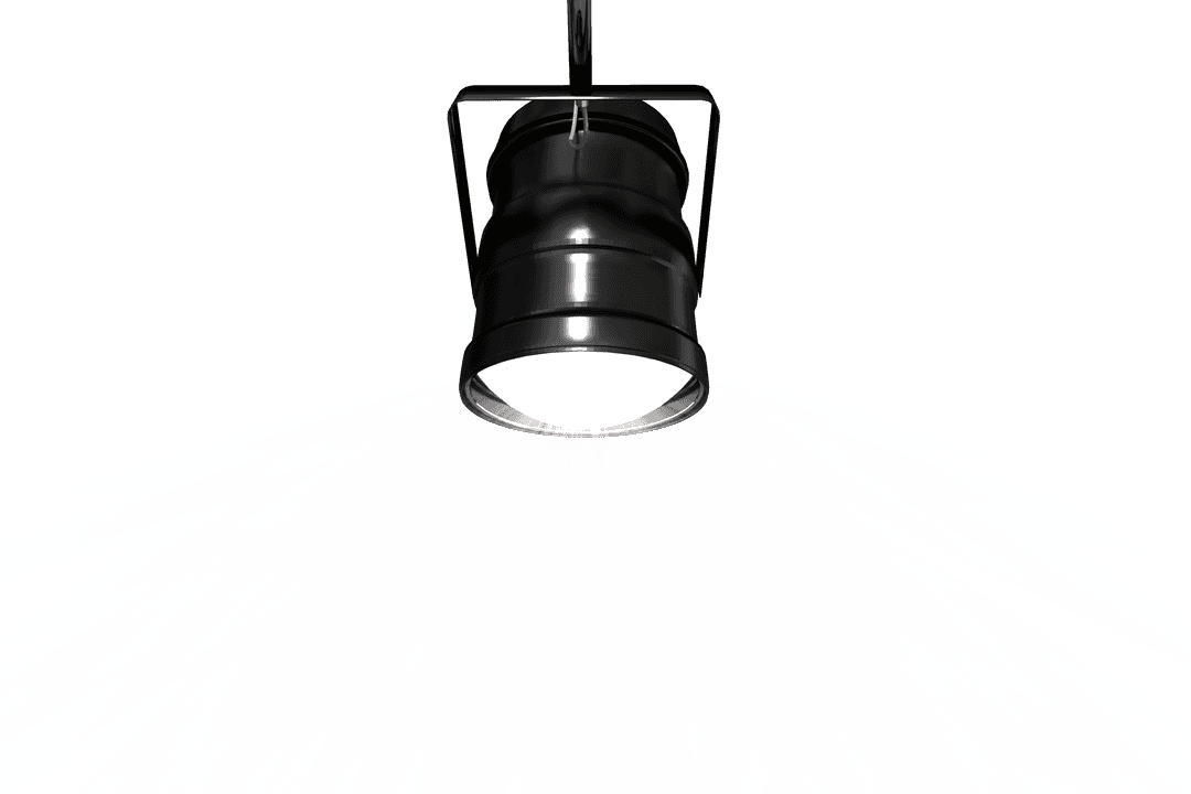 Transparent Stage Light Hanging Upper Light Beam Effect