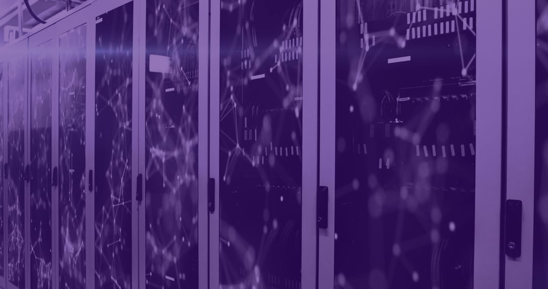 Abstract Network Overlay on Modern Server Room