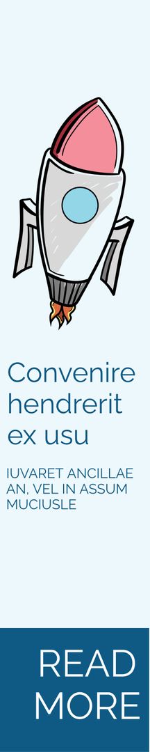 Rocket Launcher Banner with Motivational Text for Exploration