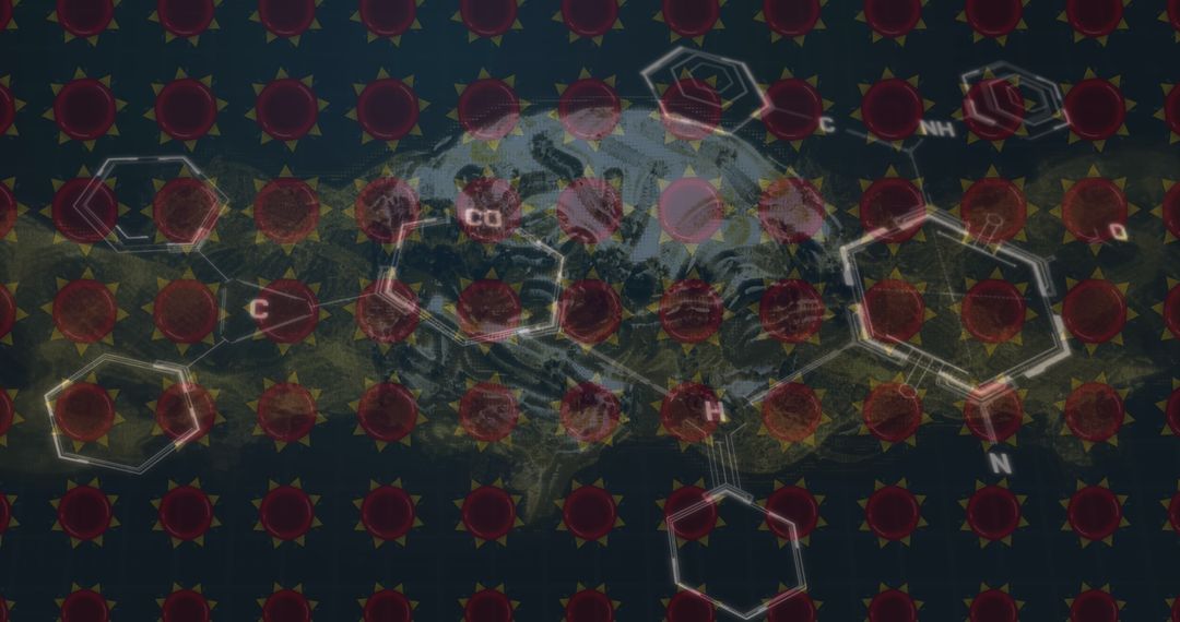 Virus and Molecular Interaction over Brain in Digital Interface