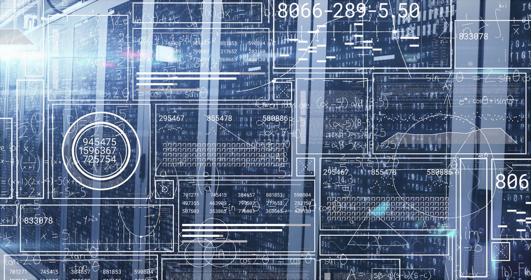 AI Data Processing in High-Tech Server Environment - Free Images, Stock Photos and Pictures on Pikwizard.com