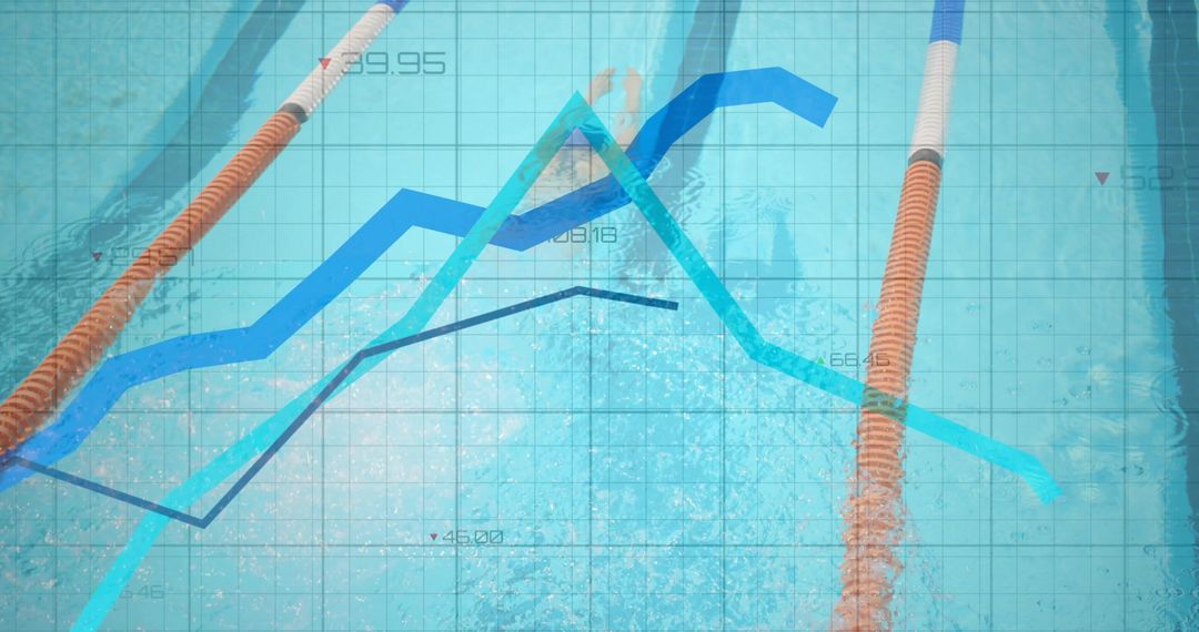 Data Visualization Concepts in Swimming Competition