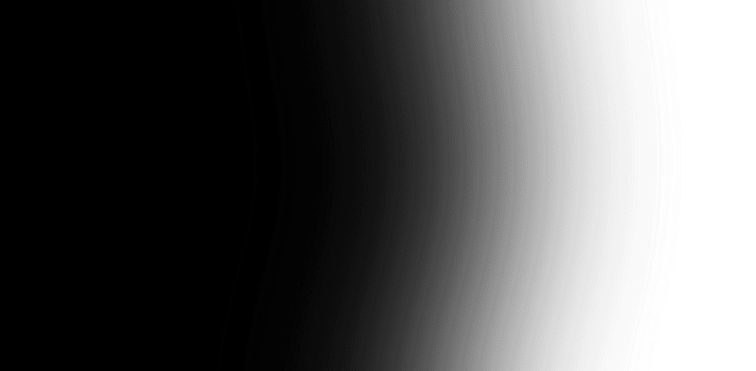 Black gradient rectangle on transparent background for design