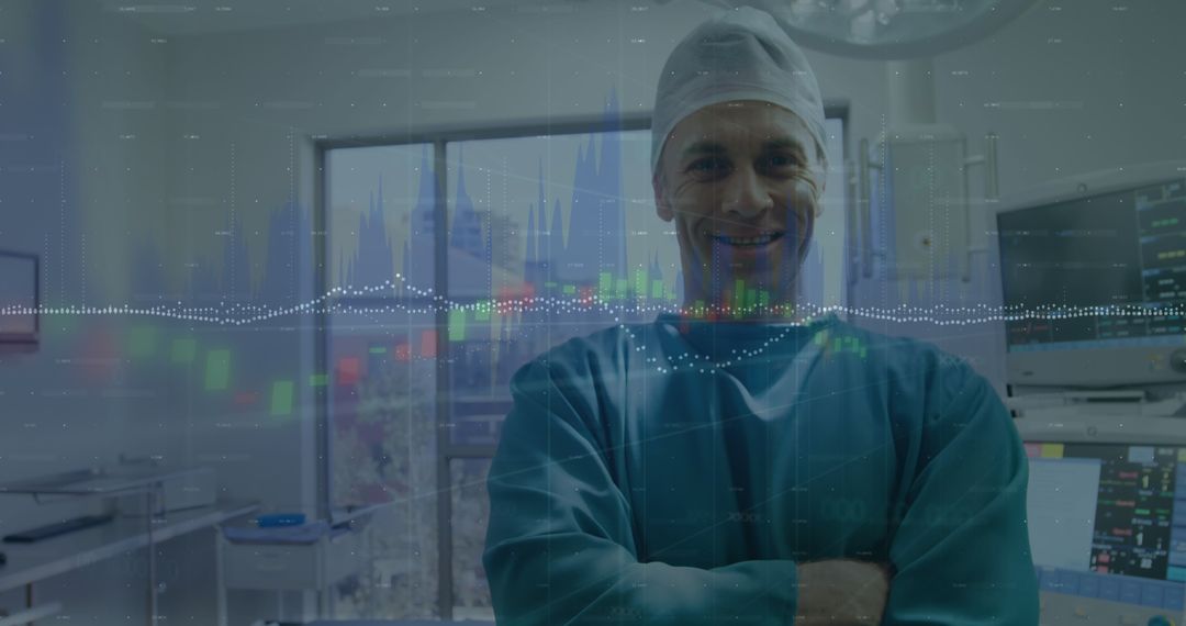Surgeon with Data Overlay: Healthcare Meets Technology