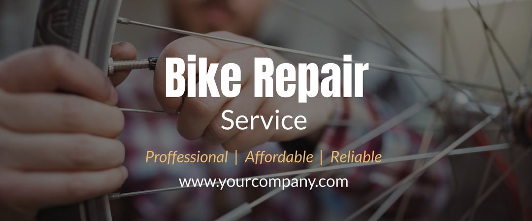 Precision Bicycle Repair and Maintenance Service Promo