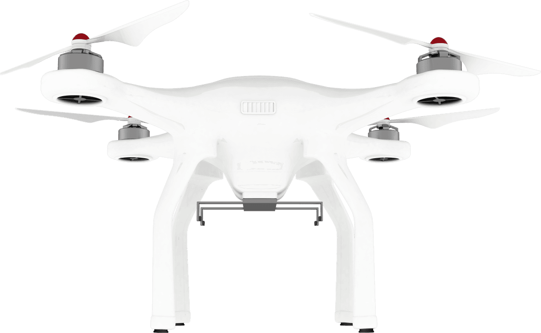 Transparent White Drone for Surveillance Technology and Innovation