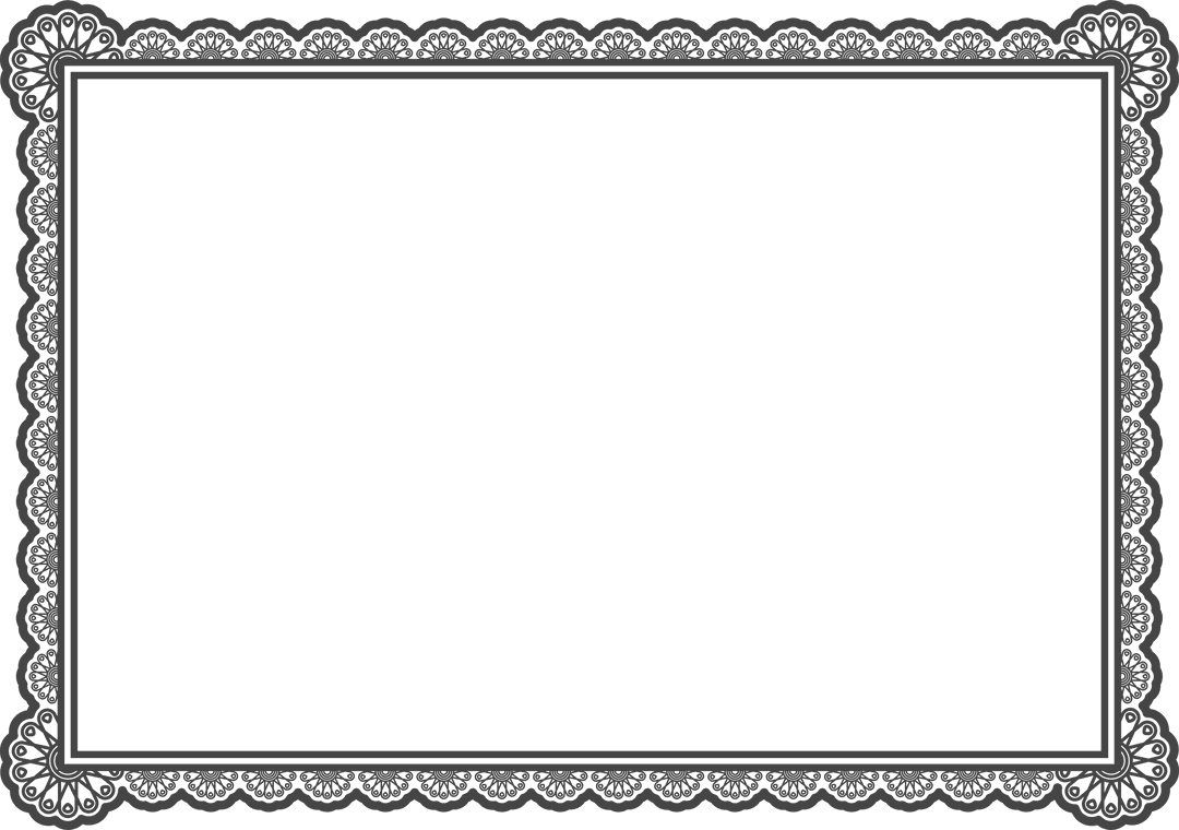 Elegant Black Frame on Transparent Background Design Element - Download Free Stock Images Pikwizard.com