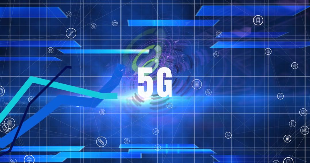 Futuristic 5G Technology and Digital Data Processing