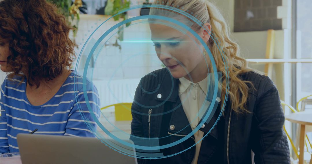 Innovative Collaboration in Contemporary Cafe Workspace