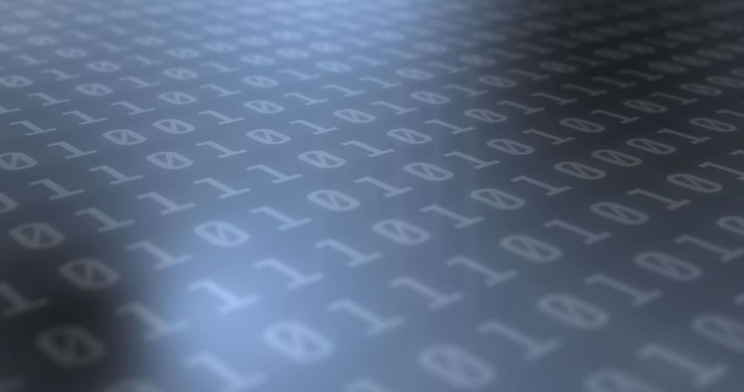 Binary Code Pattern Symbolizing Digital Data Encryption - Free Images, Stock Photos and Pictures on Pikwizard.com