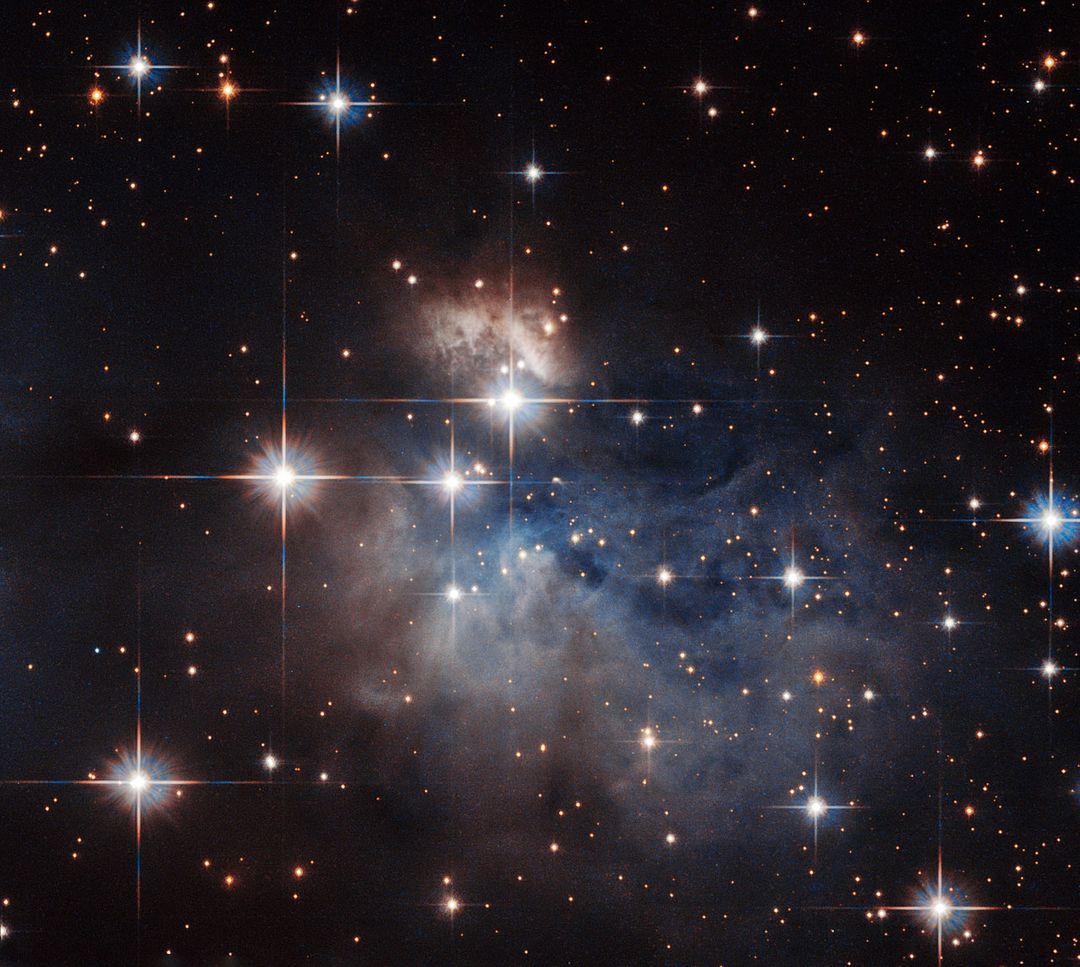 IRAS 12196-6300 Emission-Line Star and Reflection Nebula in Space - Free Images, Stock Photos and Pictures on Pikwizard.com