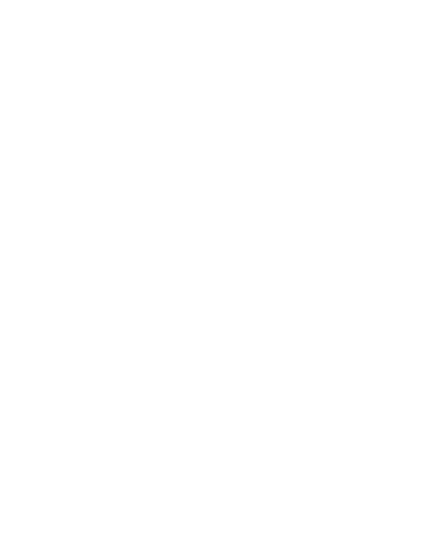 Open Hand Silhouette with Transparent Background