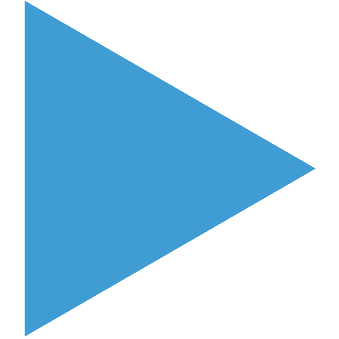 Blue Triangle Design on Transparent Background