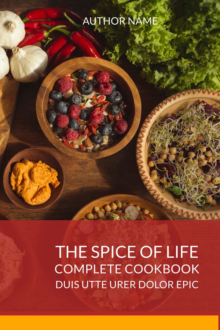 Vibrant Culinary Palette with Fresh Ingredients for Wholesome Cooking