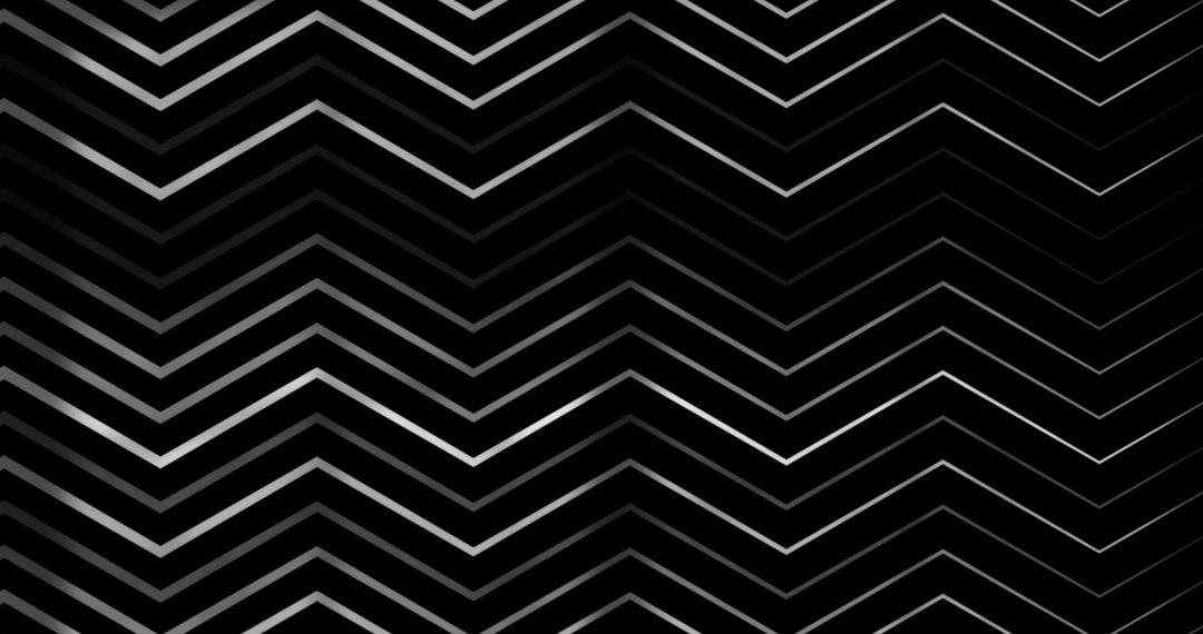 Dynamic Chevron Pattern with Black and White Contrast