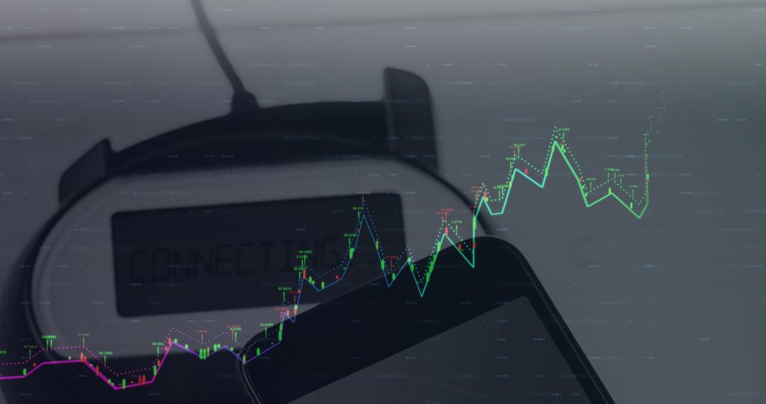 Digital Interface with Smartphone and Data Graphs