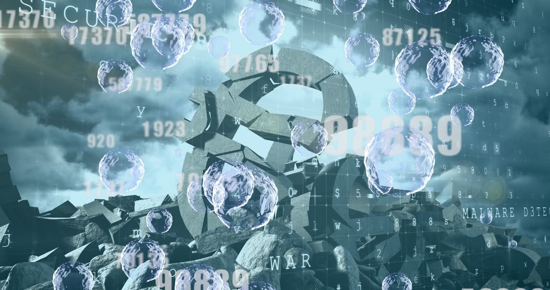 Digital Complexity and Financial Crisis with Euro Symbol