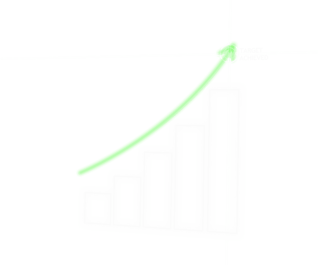 Transparent Data Science Growth Chart Illustration