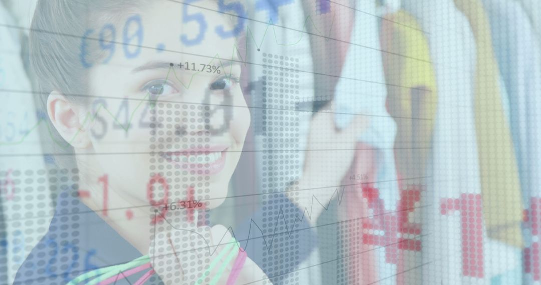 Business Growth Data Overlay on Shopper