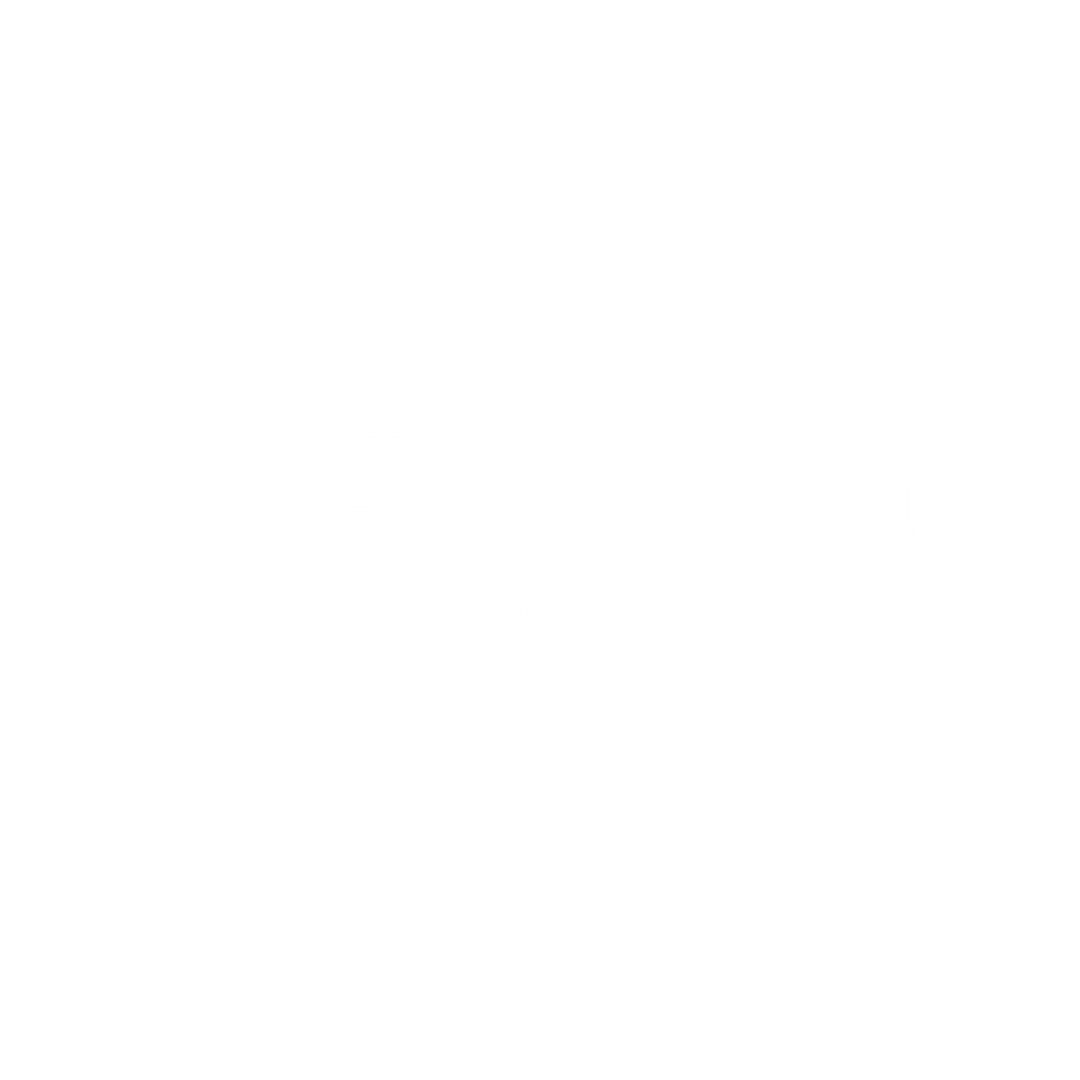 Stylish Transparent Cut-Out Number 60 with Diamond Pattern