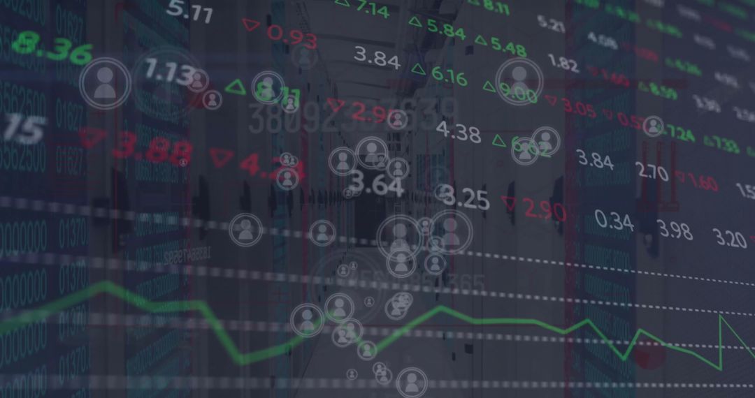 Financial Data Processing with Global Network Connections Concept