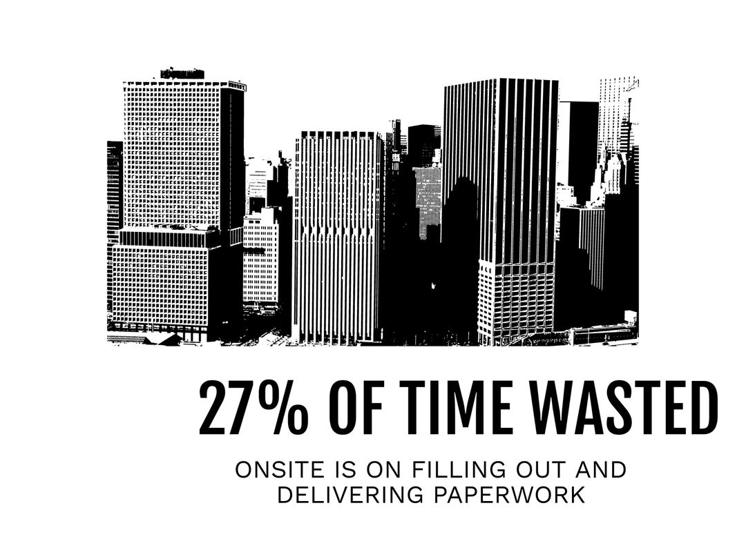 Urban Skyscrapers Illustrating Business Inefficiency Insight