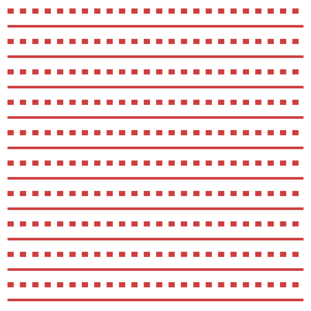 Geometric Red Lines on Transparent Background