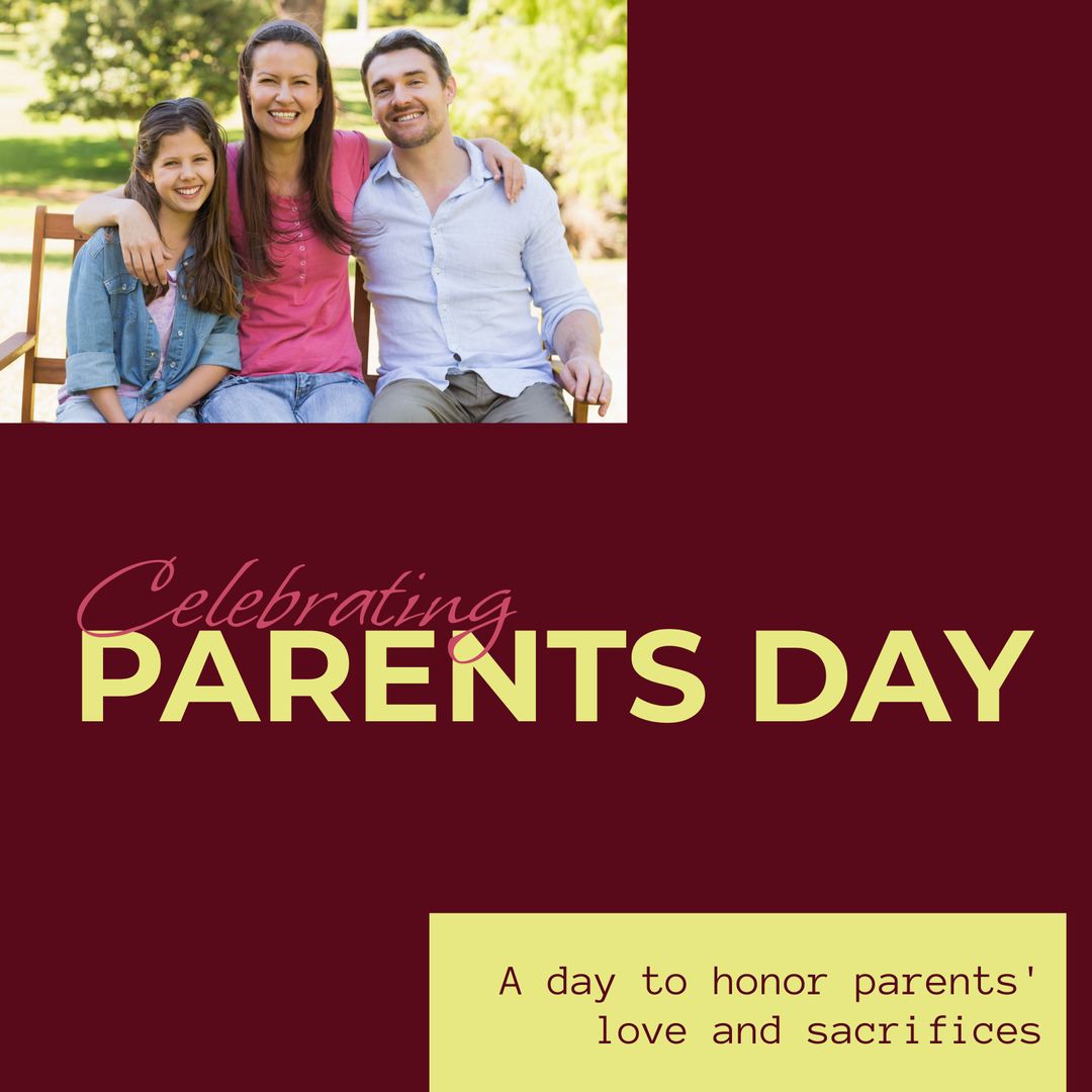 Celebrating Parents Day with Happy Family Moment