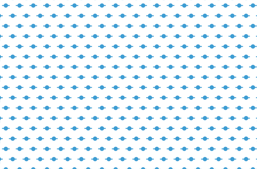 Blue Geometric Pattern on Transparent Background for Graphic Design