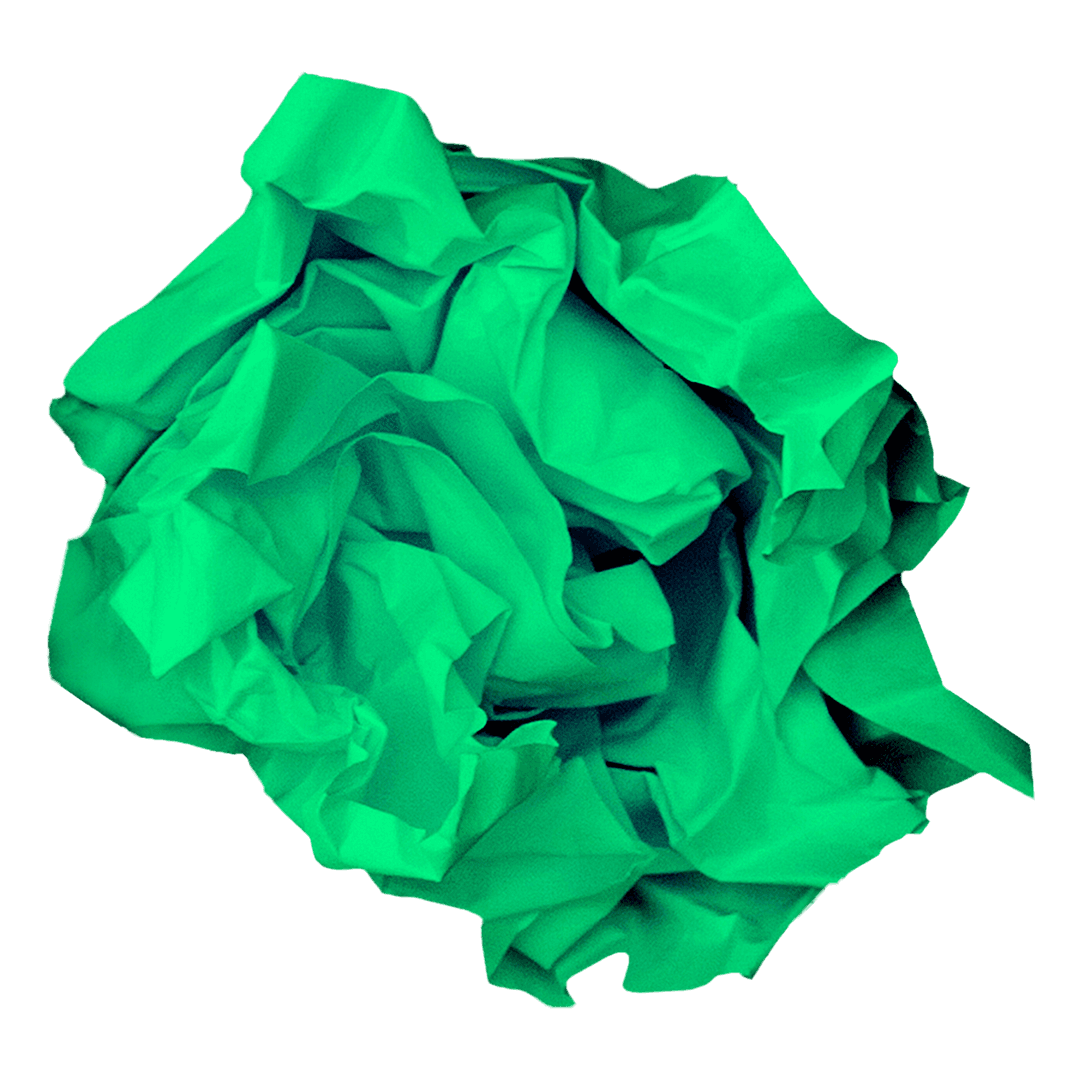 Green Abstract Shape on Transparent Background PNG