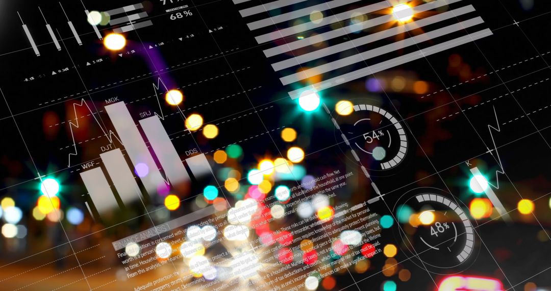 Digital Data and Statistics Merging with Urban City Lights