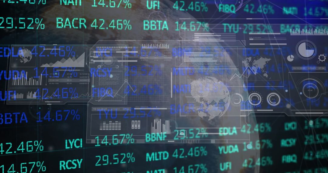 Global Digital Network and Data Analysis Interface